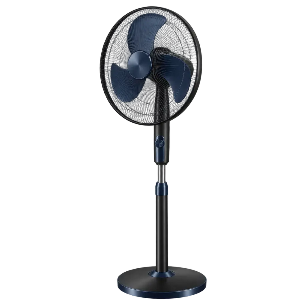 Ventilador de coluna preto